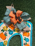 Fall Initial Door Hanger