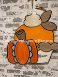 Pumpkin Pie Door Hanger