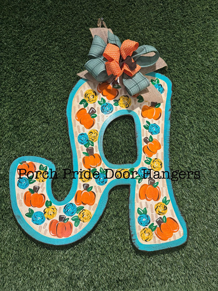 Fall Initial Door Hanger