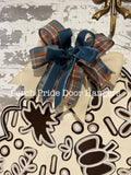 Chinoiserie Turkey Door Hanger
