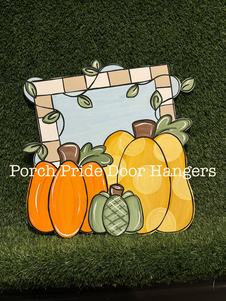 Pumpkin Frame Door Hanger
