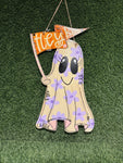 Hey Boo Ghost Door Hanger