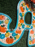 Fall Initial Door Hanger