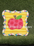 Apple Teacher New Door Hanger