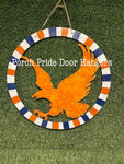 Auburn Flying Eagle Circle Door Hanger