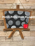 Chalkboard Teacher Door Hanger