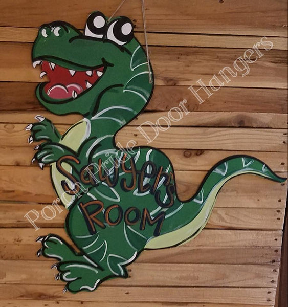 Dinosaur Door Hanger