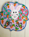 Hop On In Easter Bunny Door Hanger
