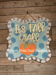 Its Fall Yall Pumpkin Door Hanger