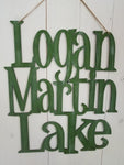 Logan Martin Lake Door Hanger