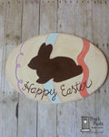 Happy Easter Brown Bunny