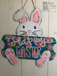 Happy Easter Bunny Door Hanger