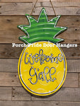 Pineapple Welcome Yall Door Hanger