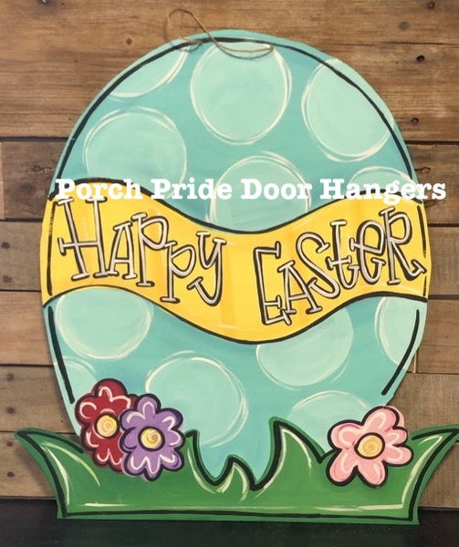 Spring Egg Easter Door Hanger