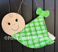 Sweet Swinging Baby Door Hanger