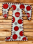 Thompson T with Polka Dots Door Hanger