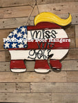 Trumplican Miss Me Yet Door Hanger