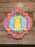 Copy of Floral Bunny Door Hanger