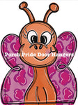 Cutsey Butterfly Door Hanger