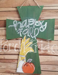 Fall Cross Door Hanger