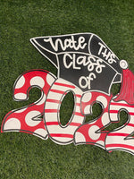 Class of 2022 Graduation Door Hanger