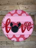 Mouse Love Valentine Door Hanger