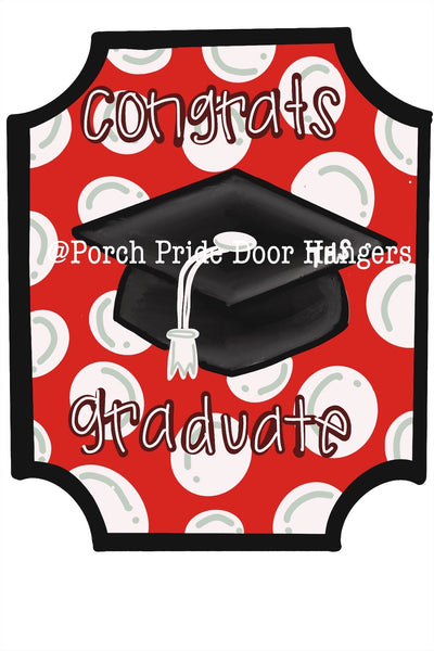Graduation Door Hanger -Cap
