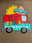 Taco Truck Door Hanger
