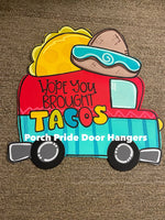 Taco Truck Door Hanger