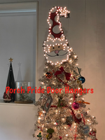 Santa Christmas Tree Topper